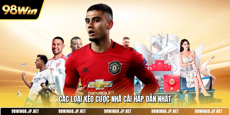 Các loại kèo cược nhà cái hấp dẫn nhất 