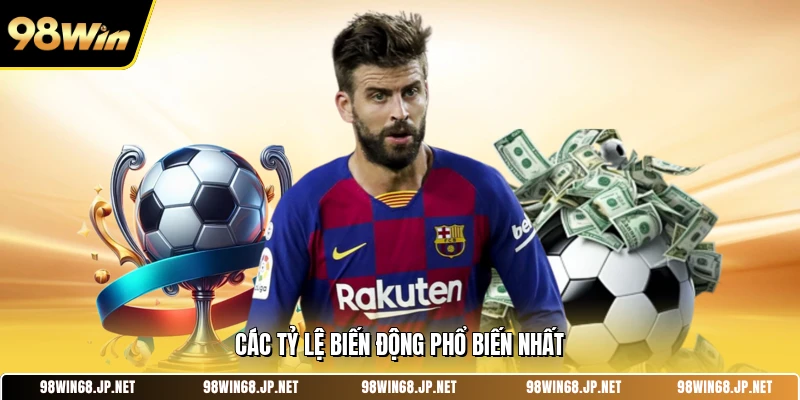 Các tỷ lệ biến động phổ biến nhất 