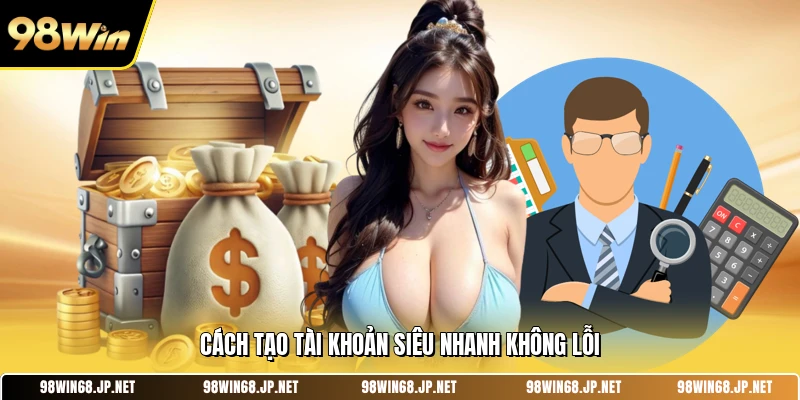 Cách tạo tài khoản siêu nhanh không lỗi